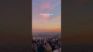 Chasing The Perfect Sunset In Montmartre, Paris