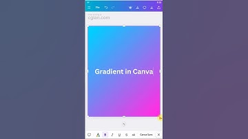 How to make gradient color background in Canva Mobilee #canva #canvatutorial #graphicdesign
