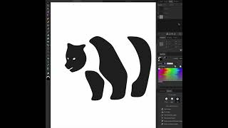 Minimalist Panda Logo Design Logo Design Handcrafted
