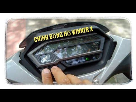 Video Hướng dẫn thay đổi thời gian trên đồng hồ Honda Winner... - youtube