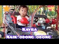 naik odong-odong - kayra liburan