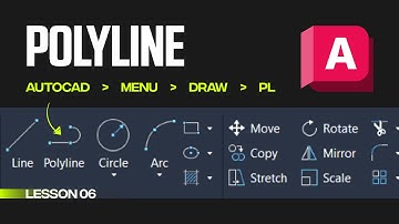 AutoCAD POLYLINE Tutorial | Lesson 06 | Learn POLYLINE Command in AutoCAD #AutoCAD #AutoCADTips