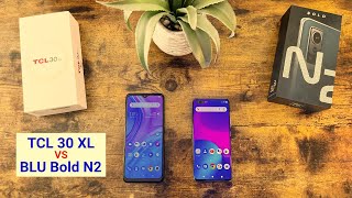 TCL 30 XL vs BLU Bold N2