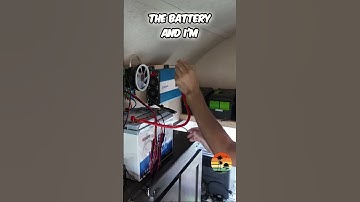 Inverter Battery Hookup: Stop the Sparks! #shorts