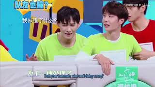 [CN to EN Sub] 【肖战 Xiao Zhan / 王一博 Wang Yibo】【快本 Happy Camp】Part 1