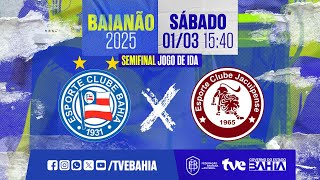 Thumbnail for BAHIA 1 X 2 JACUIPENSE | PARTIDA COMPLETA | BAIANÃO 2025 #BaianãoNaTVE | 01/03/2025