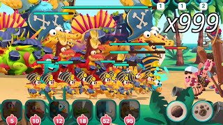 Summon Lots of Dinos x999 - Dino Bash 2 Travel Through Time