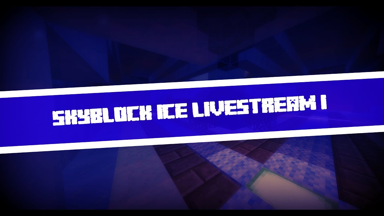 Minecraft PvPWars Skyblock Ice YouTube