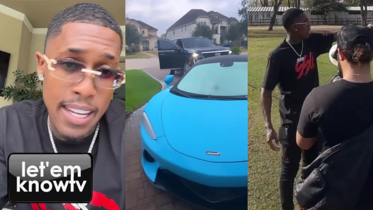 Corey Pritchett All Iced Out Introducing His Upcoming Car show ...