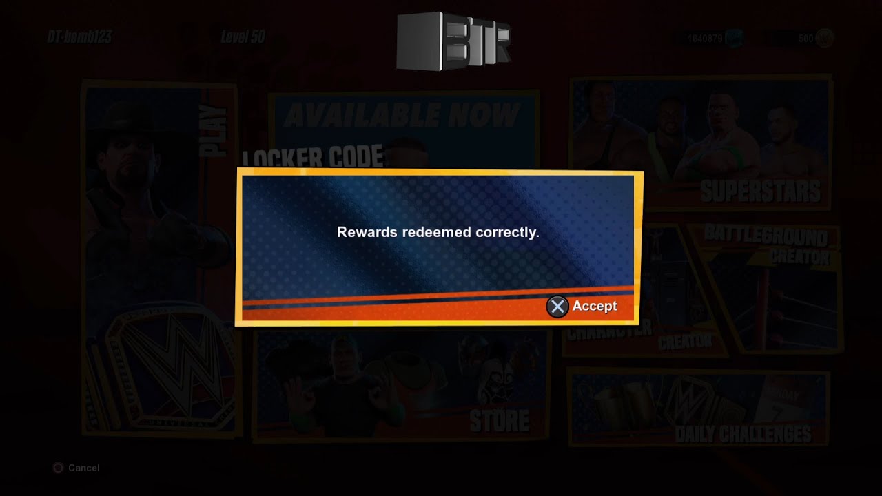 Locker codes for wwe 2k battlegrounds broregistry