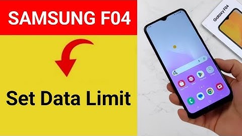 How to set data usege, Samsung galaxy F04 me data limit Kaise lagaen