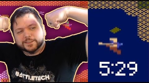 Captain Beeble Speedrun World Record (5:29)  - 8Level Deathless - Atari 8-Bit