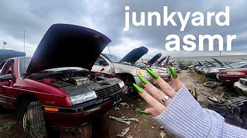 junkyard asmr 🚘 fast car tapping walkaround