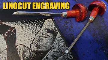 How I Make Linocut Engravings