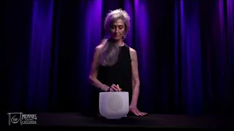 Meinl Sonic Energy Planetary Tuned Crystal Singing Bowl 8", Flower of Life (PCSB8FOL)
