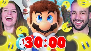 COMBIEN DE LUNES EN 30 MINUTES SUR SUPER MARIO ODYSSEY NINTENDO SWITCH !