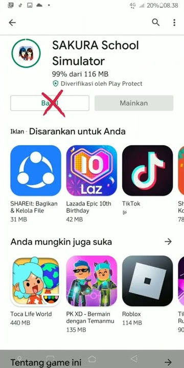 cara download sakura school simulator.. 😍😍😍😍
