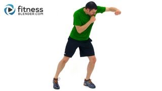 Cardio Kickboxing Workout - Full Length Kickboxing Workout Video by Fitness Blender screenshot 1