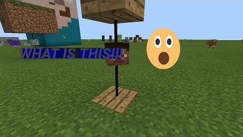 How to make spikes in Minecraft!!