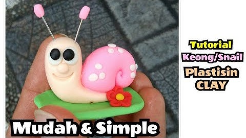 How to Make a Snail - How to Make Polymer Clay , Fondant , DIY Plasticine Tutorial Easily