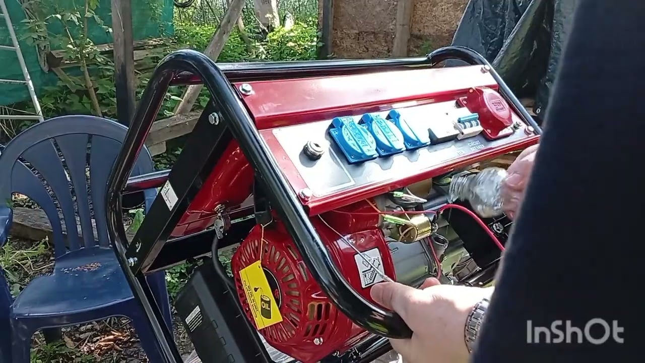 W8500E Stromerzeuger  Marke Ultra Toolz Generator स्ट्रॉमरज़ेउगर अनबॉक्सिंगГенератор распаковки