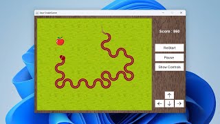 Curved Snake Game developed with JavaSE/Swing Framework Windows | Mac | Linux