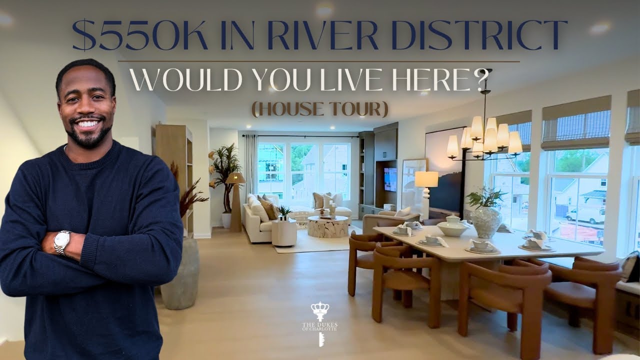 Would You Spend $550k On This River District Home? | House Tour | Charlotte