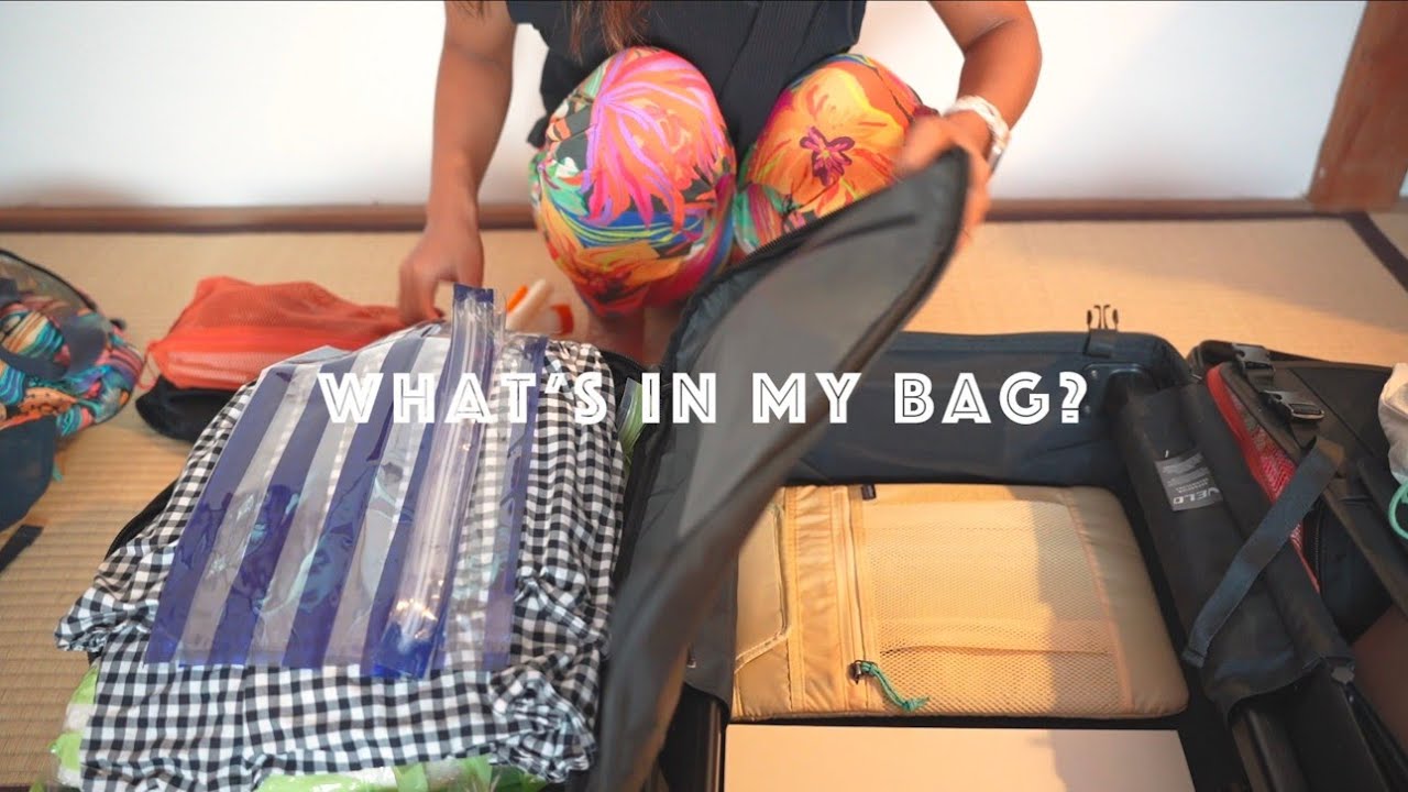 What's in the bag] A packed trip home for 3 nights and 4 days