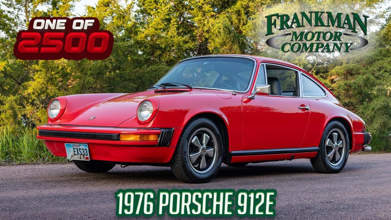 45K Mile - 1976 Porsche 912E - Frankman Motor Company - Walk Around & Driving