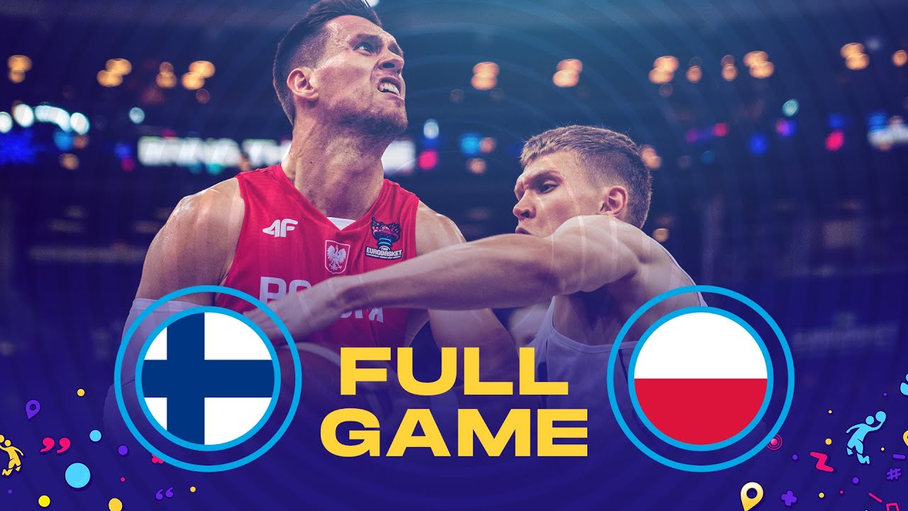 Finland v Poland Full Basketball Game FIBA EuroBasket 2022