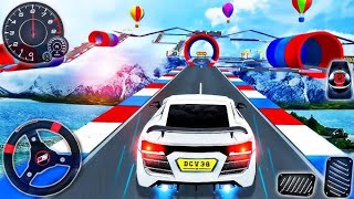 Crazy Ramp Mega Car Stunt Game - Gt Car Driving Stunt • Android Gameplay screenshot 3