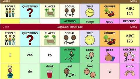 TouchChat with WordPower: How to change to a keyguard keyboard in WP42 or WP42 Basic