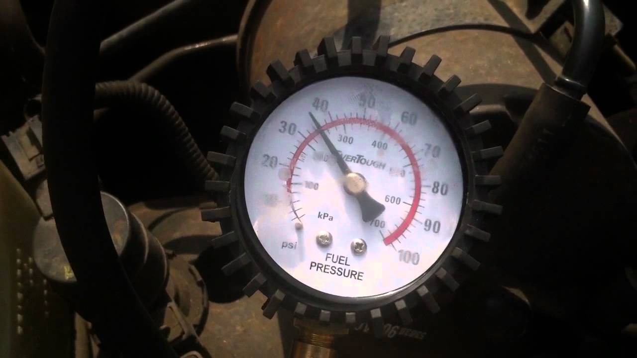 wrangler jeep test pressure fuel Pressure  Fuel Test 97 Tj YouTube