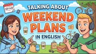 Simple English Conversation | Weekend Plans | Easy English Practice