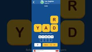 Wordful Los Angeles Level 16 17 18 19 20 screenshot 5