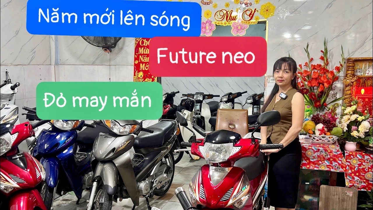 Mừng năm mới @Xemaytrinhphat giới thiệu xe Future neo Gt màu đỏ may mắn Lh 0906.732.779-0896.313.666
