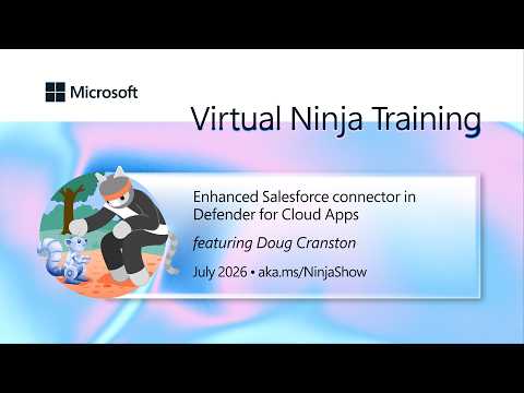 Enhanced Salesforce connector in Defender for Cloud Apps