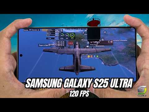 SAMSUNG GALAXY S25 ULTRA Test Game PUBG Mobile Update 2026 | Snapdragon 8 Elite