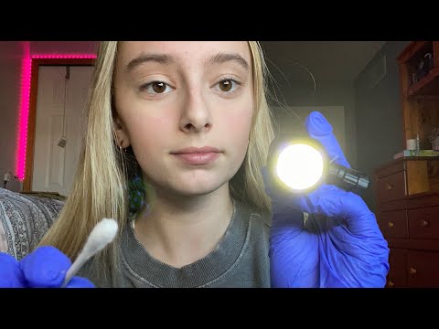 ASMR | Medical Tests On You (Eye Exam,Ear Exam, Lice Check, etc.)