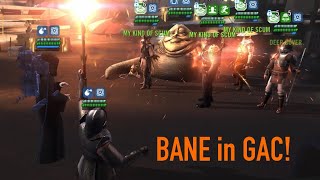 SWGOH SEE & Bane vs Jabba in GAC