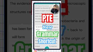 PTE Reading Grammar Tips and Tricks