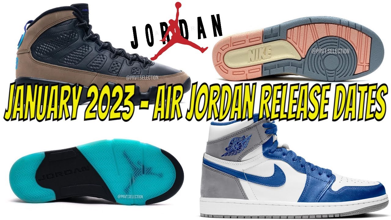 january retro jordan release dates