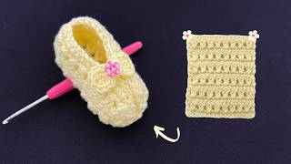 CROCHET BABY SHOES STEP BY STEP