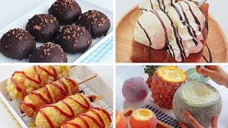 ASMR|Delicious + Chocolate Ice Cream Daifuku & Bread Temptation |Creative Recipes|Cake Story|Cooking