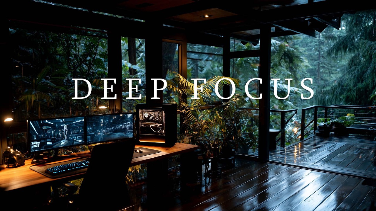 FLOW STATE River Workspace Music - Relaxing Ambient for Study & Coding