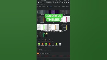 How to ACCESS FL Studio Themes #shorts #producer