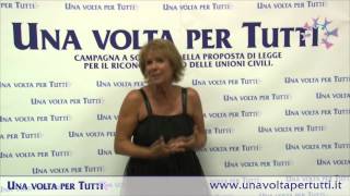 Lella Costa aderisce alla campagna "Una volta per Tutti"