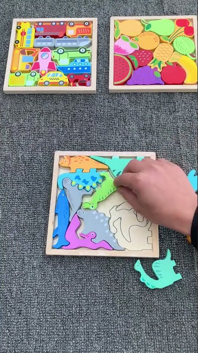 Dinosaur Cognitive Puzzle Toy Useful Baby Product & Toys 749