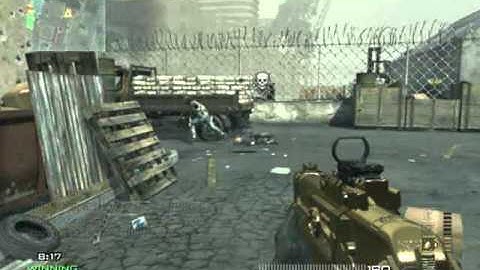 MW3 Sniper No Scope at Point Blank Range