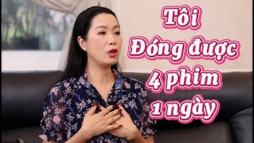 TRỊNH KIM CHI MỘT NGÀY ĐÓNG 4 PHIM -  VIETNAM INTERVIEWS SỐ 9 #doanvanbau #mctrungdung #trinhkimchi